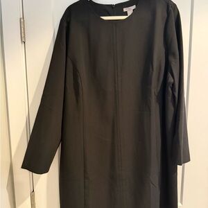 H&M Classic Black Long Sleeve Dress